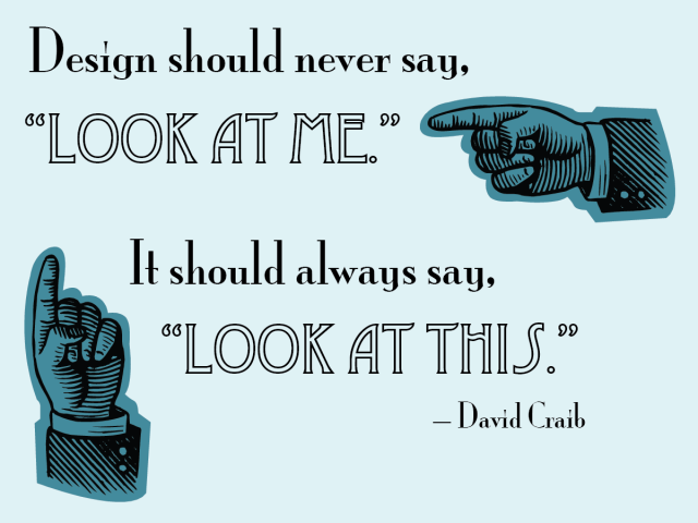 graphic design quote